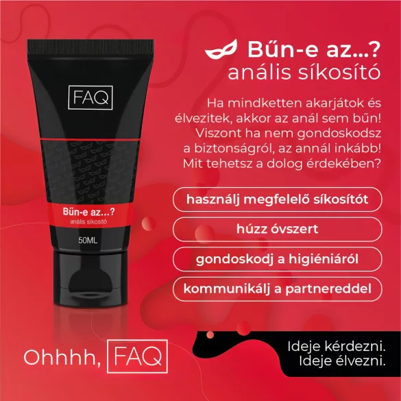 FAQ - Je hriechom…? análny lubrikant (50ml)
