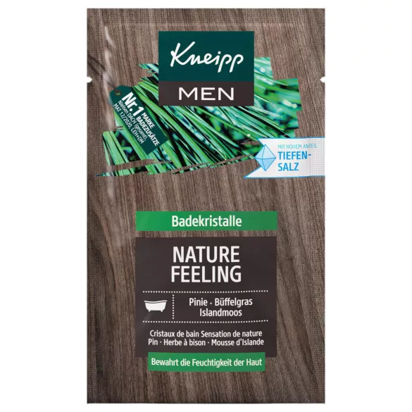 Kneipp Kúpeľová soľ - Pánsky pocit prírody (60g)