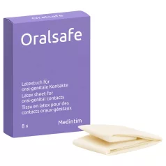 Oralsafe - ochranná fólia na orálny sex - 8 ks