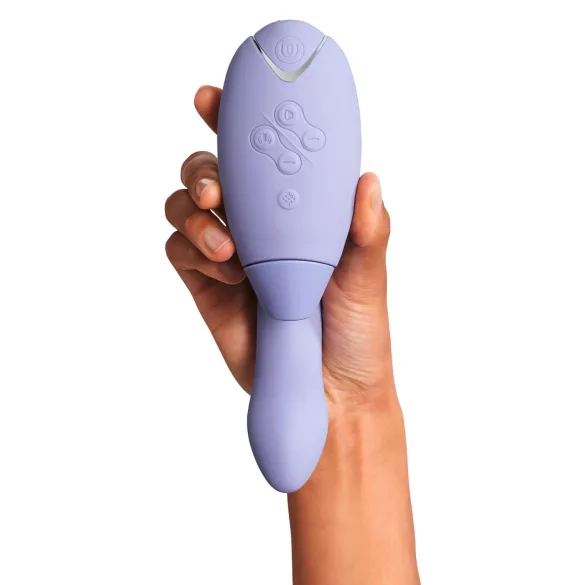 Womanizer Duo 2 - vibrátor na G-bod a klitoris - fialový