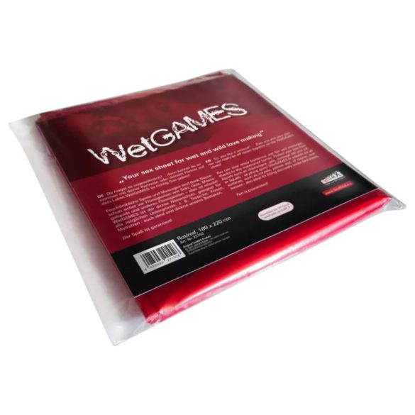 Joydivision WetGames - vodotesná sex plachta - 180x220 (červená)