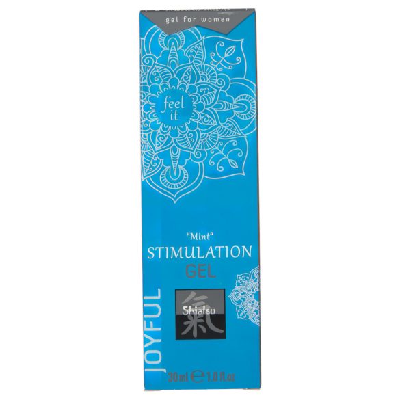 HOT Shiatsu Joyful - povzbudzujúci krém pre ženy - mäta (30 ml)