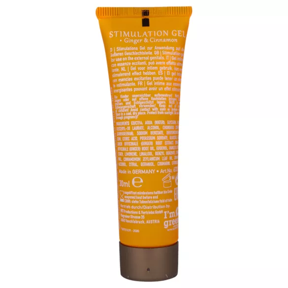 HOT Shiatsu - stimulačný krém pre ženy - zázvor a škorica - 30ml