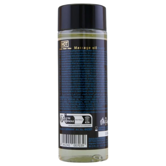 HOT - masážny olej na starostlivosť o pokožku - exotická vôňa - 100ml