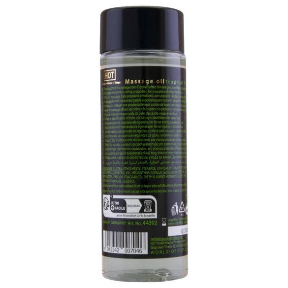 HOT - masážny olej na pokožku - tropické ovocie - 100 ml