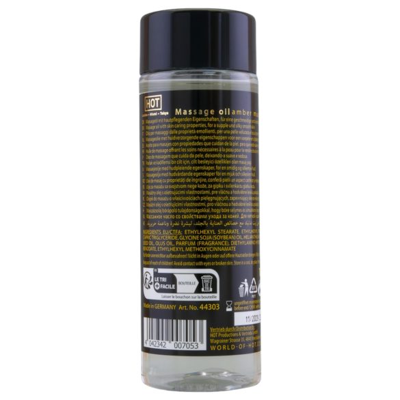 HOT - masážny olej na telo - ambra pižmo - 100 ml