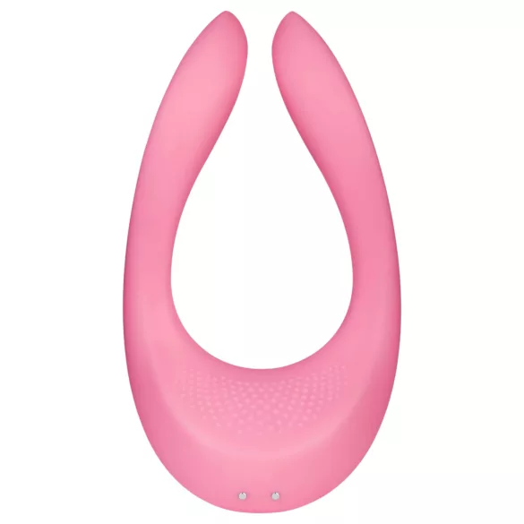Satisfyer Endless Joy - vibračný stimulátor pre páry - dobíjací - ružový