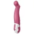 Satisfyer Petting Hippo - vibrátor na bod G - nabíjateľný, vodotesný - ružový