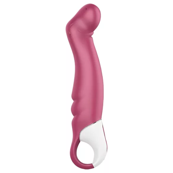 Satisfyer Petting Hippo - vibrátor na bod G - nabíjateľný, vodotesný - ružový