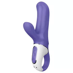   Satisfyer Magic Bunny - vodotesný vibrátor s ramienkom na klitoris (fialový)