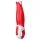 Satisfyer Power Flower - vibrátor na dobíjanie - vodotesný - červený