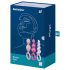 Satisfyer Booty Call - análny plug set - farebný (3-dielny)