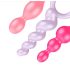 Satisfyer Booty Call - análny plug set - farebný (3-dielny)