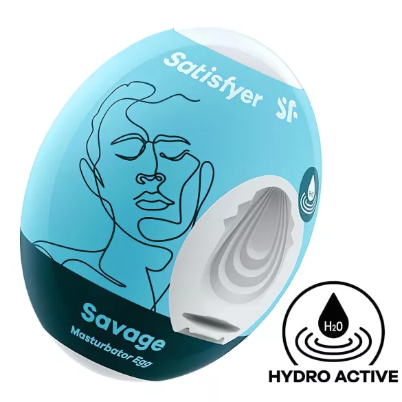 Satisfyer Egg Savage - masturbátor pre mužov - vajíčko - 1 ks
