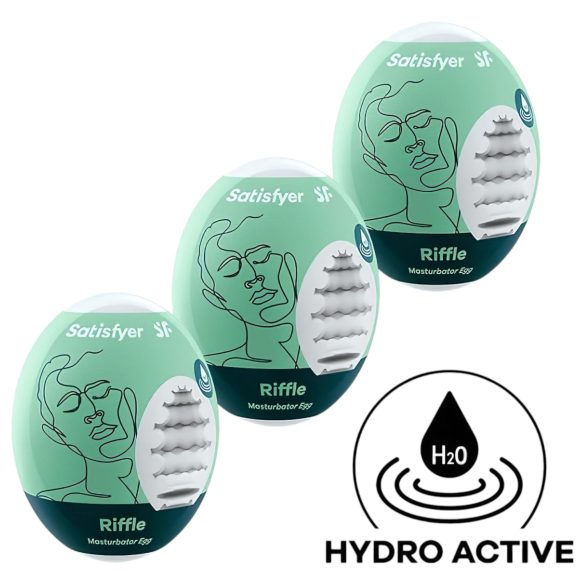 Satisfyer Egg Riffle - súprava vajíčkových masturbátorov (3ks)