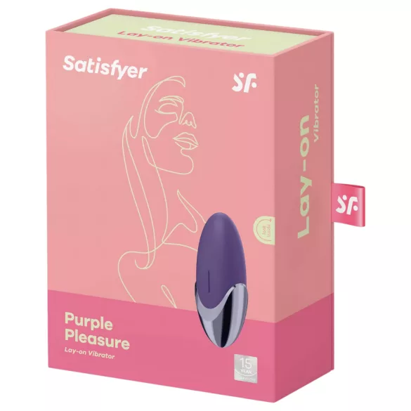Satisfyer - vibrátor na klitoris - dobíjací - fialový
