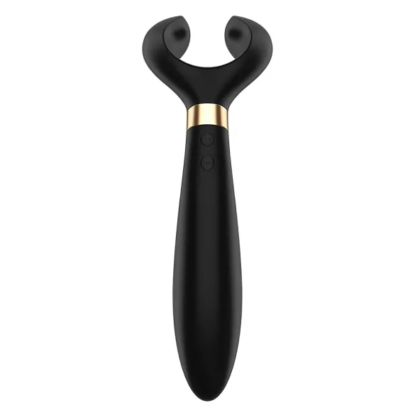 Satisfyer Endless Fun - párový vibrátor - dobíjací, vodotesný - čierny