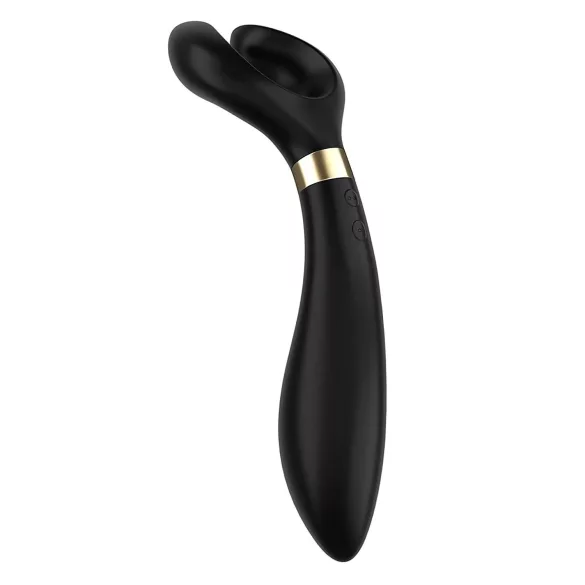 Satisfyer Endless Fun - párový vibrátor - dobíjací, vodotesný - čierny