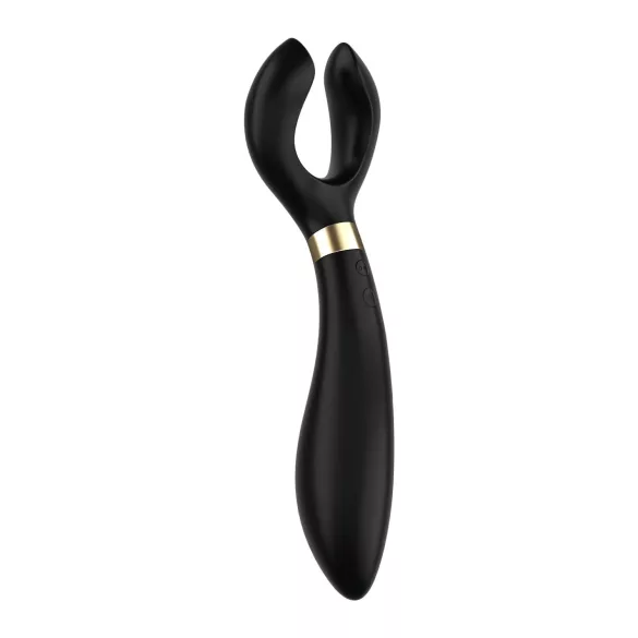 Satisfyer Endless Fun - párový vibrátor - dobíjací, vodotesný - čierny