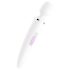 Satisfyer Wand-er Woman - vodotesný masážny vibrátor (biely)