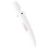 Satisfyer Wand-er Woman - vodotesný masážny vibrátor (biely)
