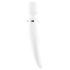 Satisfyer Wand-er Woman - vodotesný masážny vibrátor (biely)
