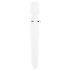Satisfyer Wand-er Woman - vodotesný masážny vibrátor (biely)