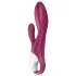 Satisfyer Heated Affair - vibrátor s výhrevom a ramenom na klitoris - červený