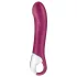 Satisfyer Big Heat - akumulátorový, zohrievací vibrátor na bod G (červený)