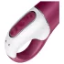 Satisfyer Hot Spot - vibrátor na G bod - nabíjateľný, vyhrievaný - červený