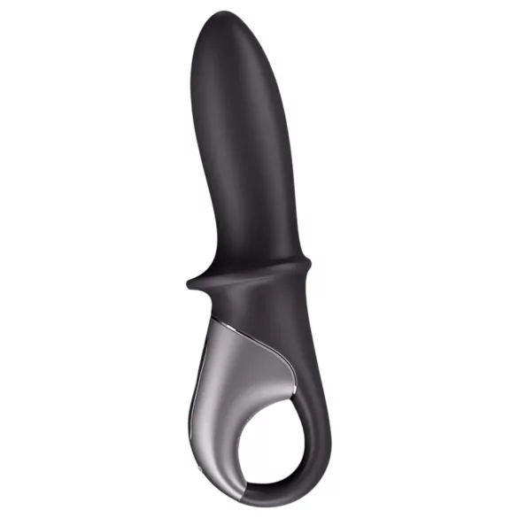 Satisfyer Hot Passion - aplikáciou ovládaný vyhrievací análny vibrátor (čierny)