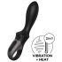 Satisfyer Heat Climax - inteligentný ohrievací análny vibrátor (čierny)