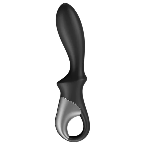 Satisfyer Heat Climax - aplikáciou ovládaný vyhrievaný análny vibrátor (čierny)