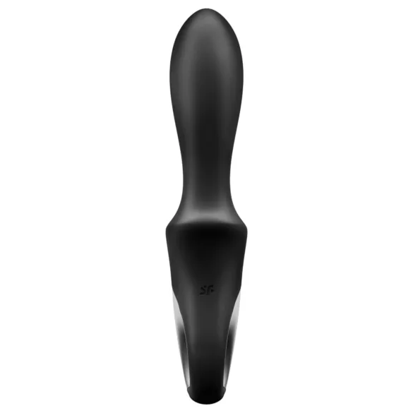 Satisfyer Heat Climax - aplikáciou ovládaný vyhrievaný análny vibrátor (čierny)