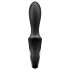 Satisfyer Heat Climax - inteligentný ohrievací análny vibrátor (čierny)