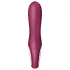 Satisfyer Hot Bunny - vibrátor s ohrievacou klitorálnou ramenou, ovládaný aplikáciou (červený)