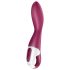 Satisfyer Heated Thrill – inteligentný ohrievací vibrátor (červený)