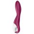 Satisfyer Heated Thrill – inteligentný ohrievací vibrátor (červený)