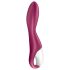 Satisfyer Heated Thrill – inteligentný ohrievací vibrátor (červený)