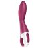 Satisfyer Heated Thrill – inteligentný ohrievací vibrátor (červený)