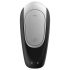 Satisfyer Double Fun - inteligentný, vodotesný partnerský vibrátor (čierny)