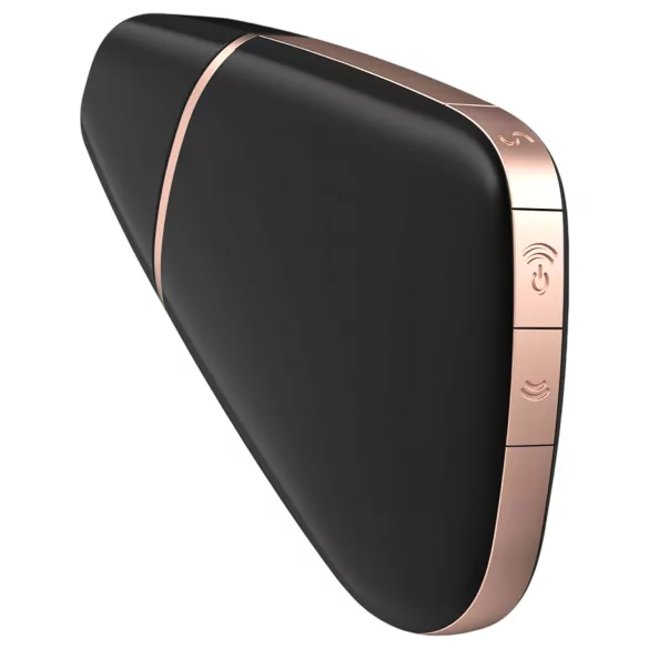 Satisfyer Love Triangle - klitorálny stimulátor s vlnami vzduchu - čierny