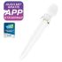 Satisfyer Double Wand-er - inteligentný masážny vibrátor (biely)