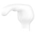 Satisfyer Double Wand-er - inteligentný masážny vibrátor (biely)