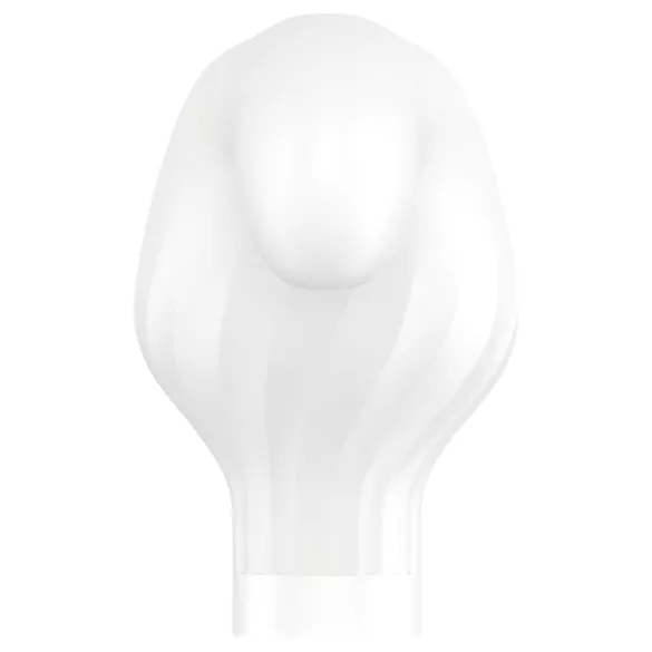 Satisfyer Double Wand-er - masážny vibrátor - smart funkcie - biely