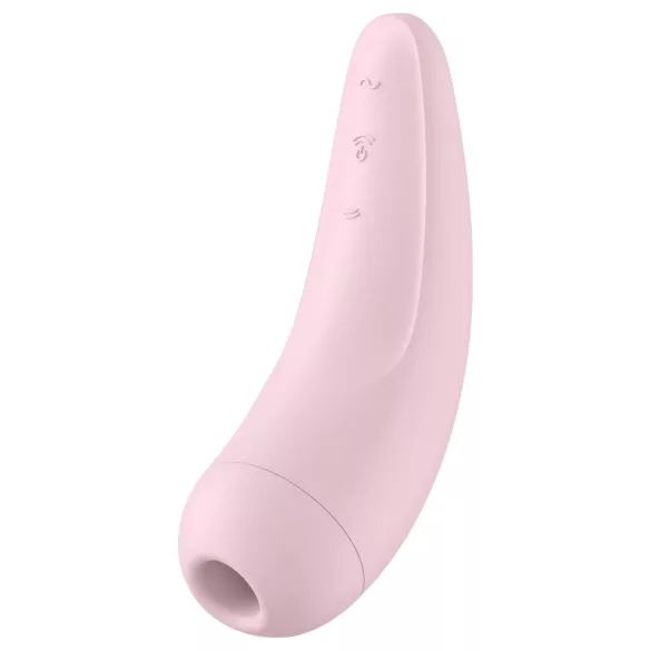 Satisfyer Curvy 2+ - stimulátor klitorisu s vlnkami - ružový