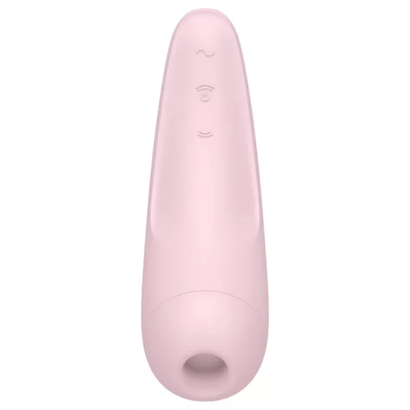 Satisfyer Curvy 2+ - stimulátor klitorisu s vlnkami - ružový