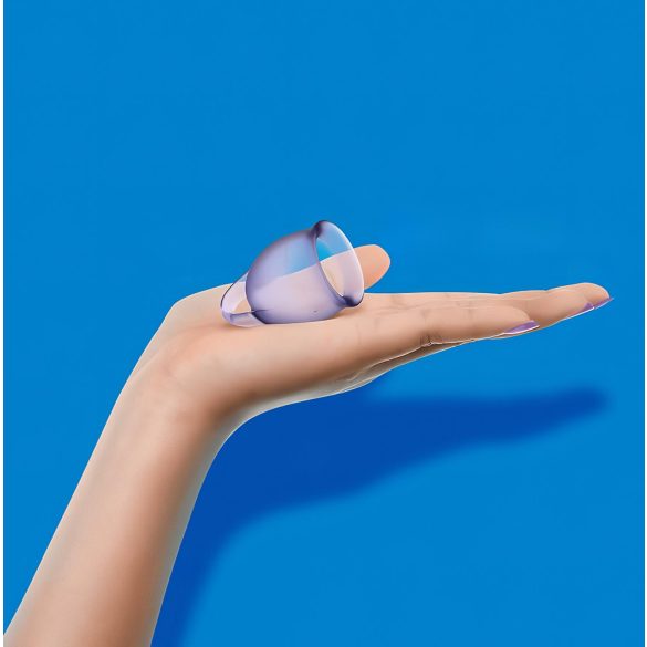 Satisfyer Feel Confident - menštruačný kalíšok set - fialový