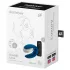 Satisfyer Double Love - párový vibrátor ovládaný aplikáciou (modrý)