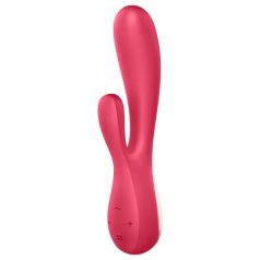   Satisfyer Mono Flex - vibrátor pre ženy - vodotesný - červený